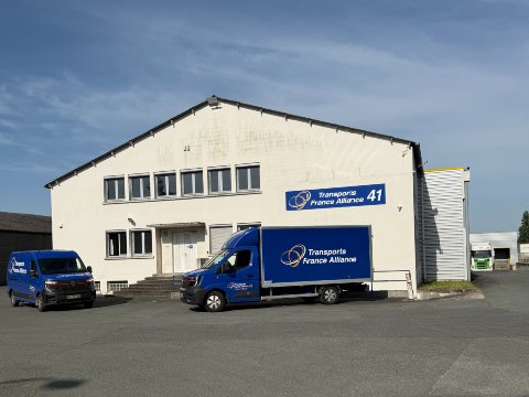 Livraison express avec les Transports France Alliance 41