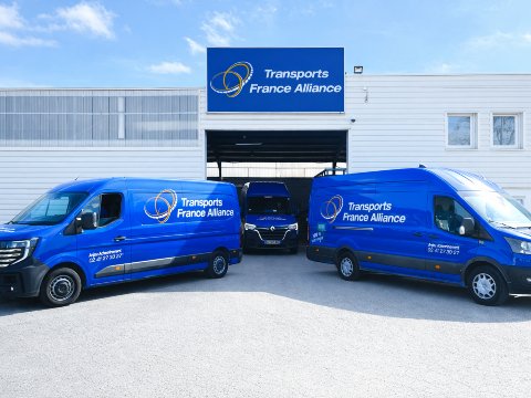 Livraison express avec les Transports France Alliance 49